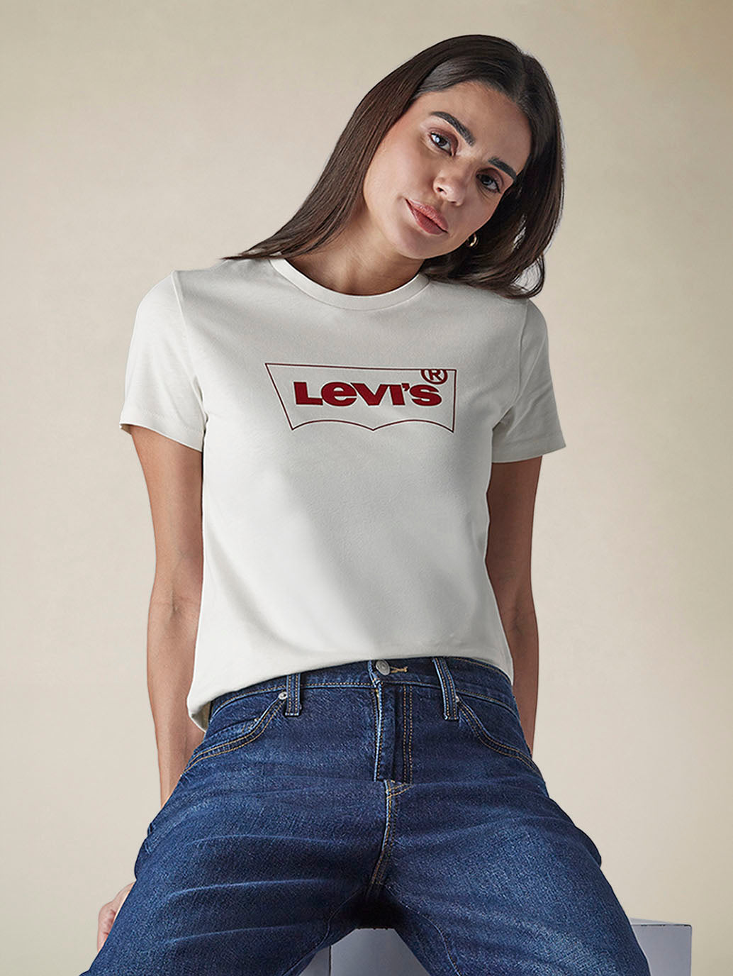 Women's Graphic Crew Neck Slim Fit Jersey T-Shirt - b8db718f-5570-44d4-87f3-a2bb11e14f82 View