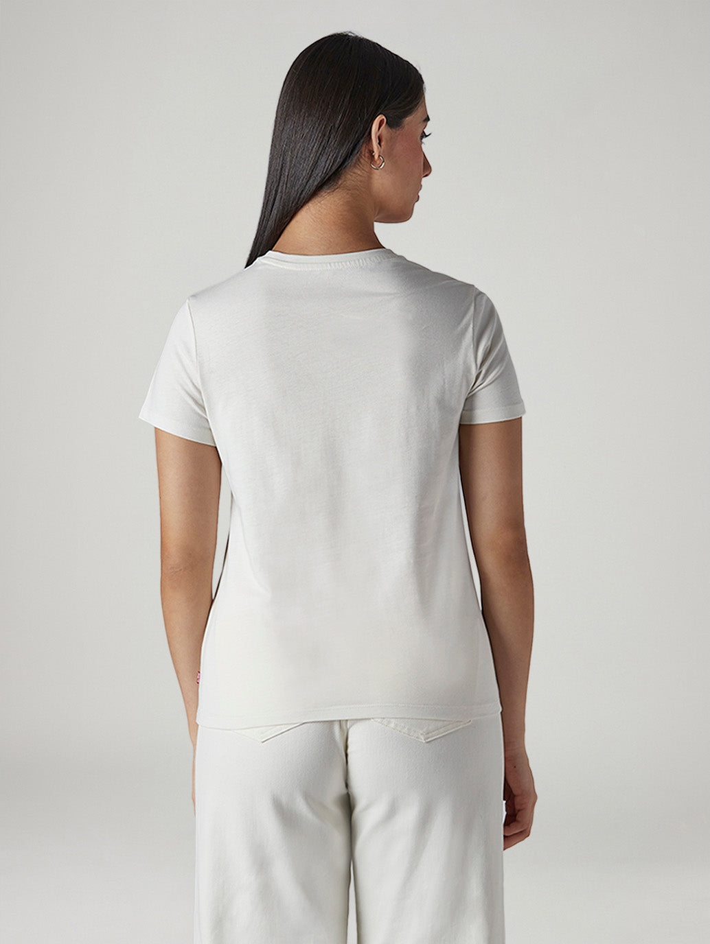 Women's Graphic Crew Neck Slim Fit Jersey T-Shirt - 20 View