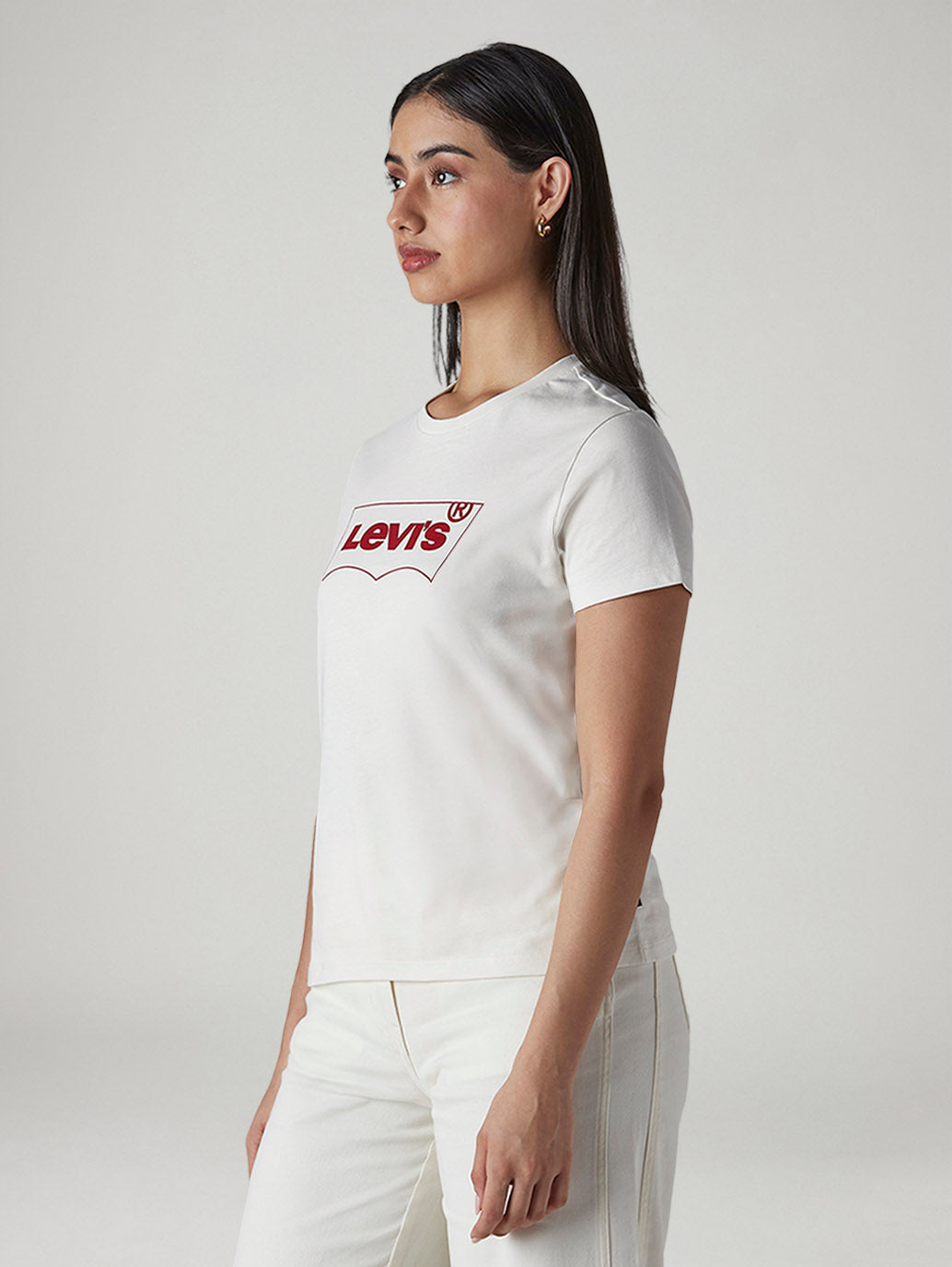 Women's Graphic Crew Neck Slim Fit Jersey T-Shirt - 20 View