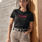 Women's Logo Printed Slim Fit Jersey T-Shirt - 237710626 View