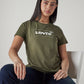 Women's Logo Printed Slim Fit Jersey T-Shirt - Styleshot View