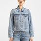 Women's Solid Spread Collar Denim Jacket - c3080559-d94a-45ff-a567-5fe4d865dc31 View