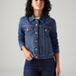 Women's Solid Regular Fit Jacket - Front View