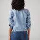 Women's Solid Regular Fit Jacket - Back View