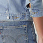Women's Solid Regular Fit Denim Trucker Jacket - 20 View