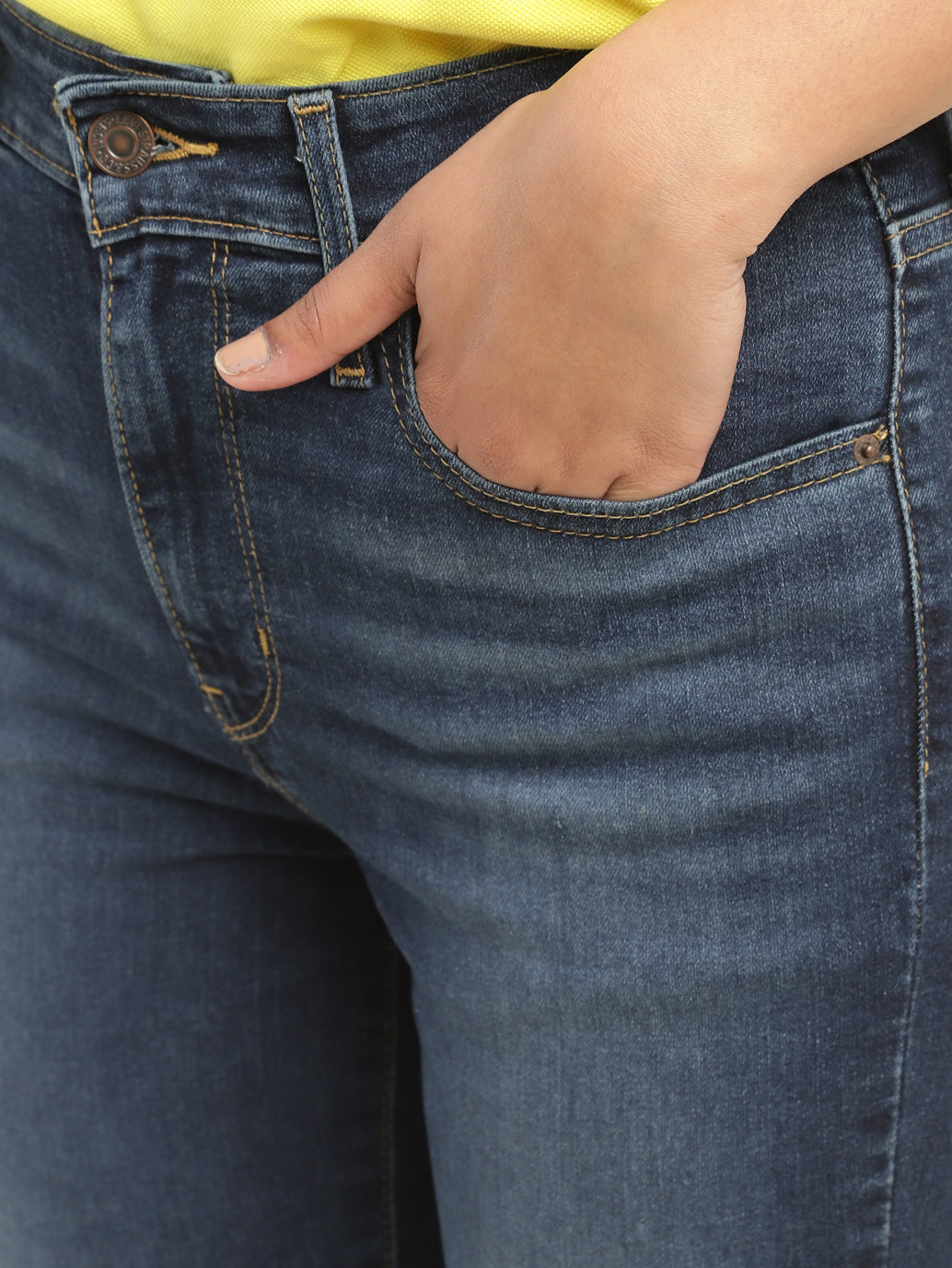 Women's 721 Blue Skinny Fit High Rise Jeans - 9cb0fc15-beec-4f39-8905-cc18e9c92fe3 View