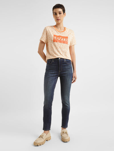 levi's Women's 721 Blue Skinny Fit High Rise Jeans-picture-45