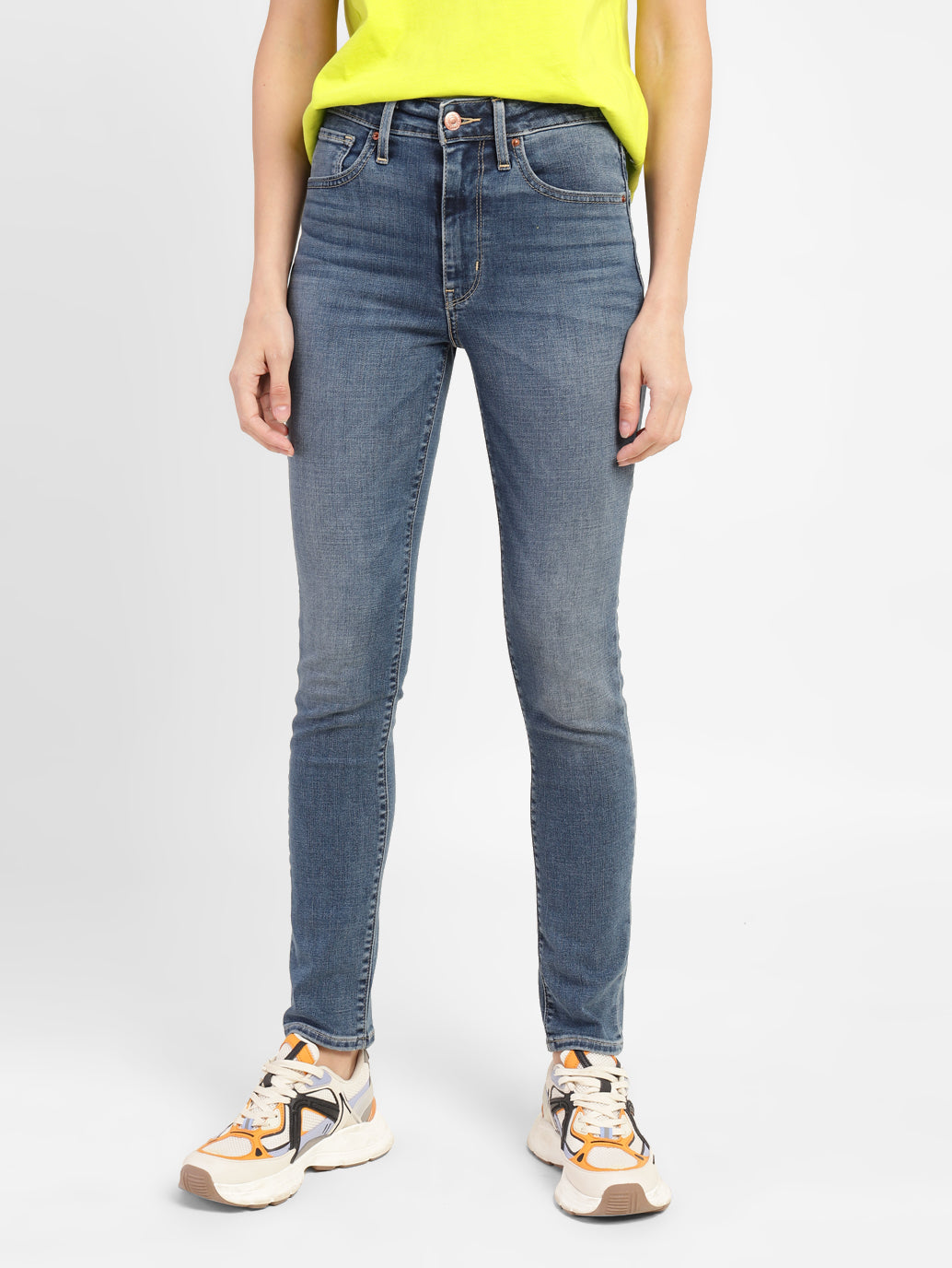 Women's Mid Rise 711 Skinny Fit Jeans