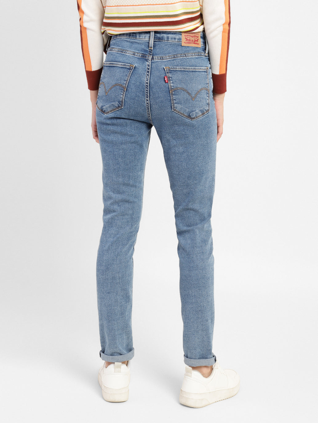 Women's Mid Rise 711 Skinny Fit Jeans