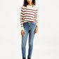 Women's 721 Blue Skinny Fit High Rise Jeans - d36a168e-b694-4946-9e15-3a624b0b837c View