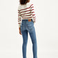 Women's 721 Blue Skinny Fit High Rise Jeans - c7c38611-1ae4-4967-adb3-7415fedcdf9d View