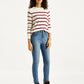 Women's 721 Blue Skinny Fit High Rise Jeans - dfedd982-13e6-4aaa-9463-5195ccdce48e View