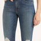 Women's 721 Blue Skinny Fit Mid Rise Jeans - 305a5aad-03e0-4454-ac7a-66b2db8577c1 View