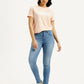 Women's 721 Light Indigo Skinny Fit High Rise Jeans - Styleshot View