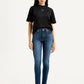 Women's Blue Skinny Fit High Rise Jeans - Styleshot View