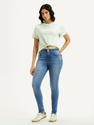 levi's Women's 721 Med Indigo Skinny Fit High Rise Jeans-picture-12