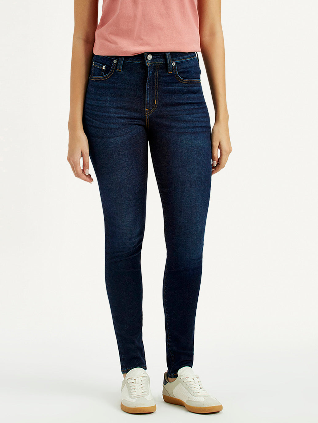Women's 721 Dark Indigo Skinny Fit High Rise Jeans – Levis India Store