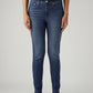 Women's 721 Blue Skinny Fit High Rise Jeans - Front View