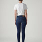 Women's 721 Dark Indigo Skinny Fit High Rise Jeans - Back View