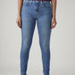 Women's 721 Light Blue Skinny Fit High Rise Jeans - Front View