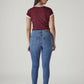 Women's 721 Light Blue Skinny Fit High Rise Jeans - Back View