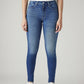 Women's 721 Med Indigo Skinny Fit High Rise Jeans - 20 View