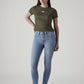 Women's 721 Light Blue Skinny Fit High Rise Jeans - 20 View
