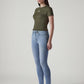 Women's 721 Light Blue Skinny Fit High Rise Jeans - 20 View