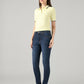 Women's 721 Navy Skinny Fit High Rise Redloop Jeans - Side View