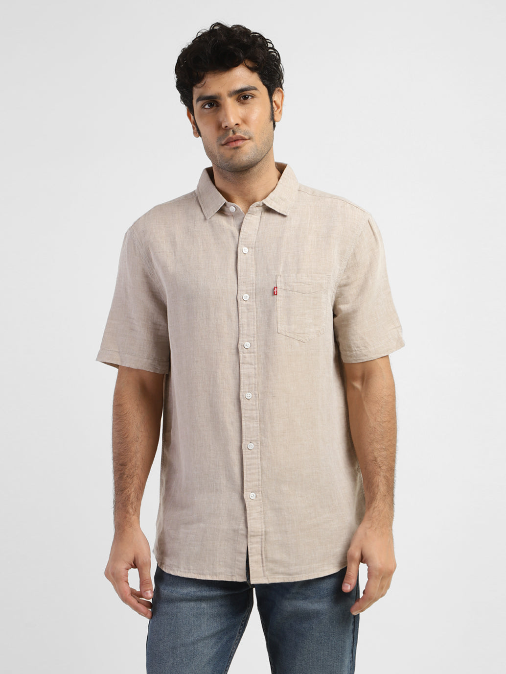 Men's Solid Regular Fit Shirt