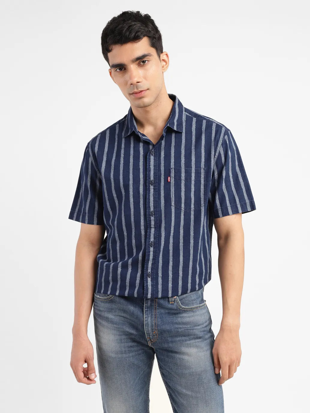Men's Striped Slim Fit Shirt