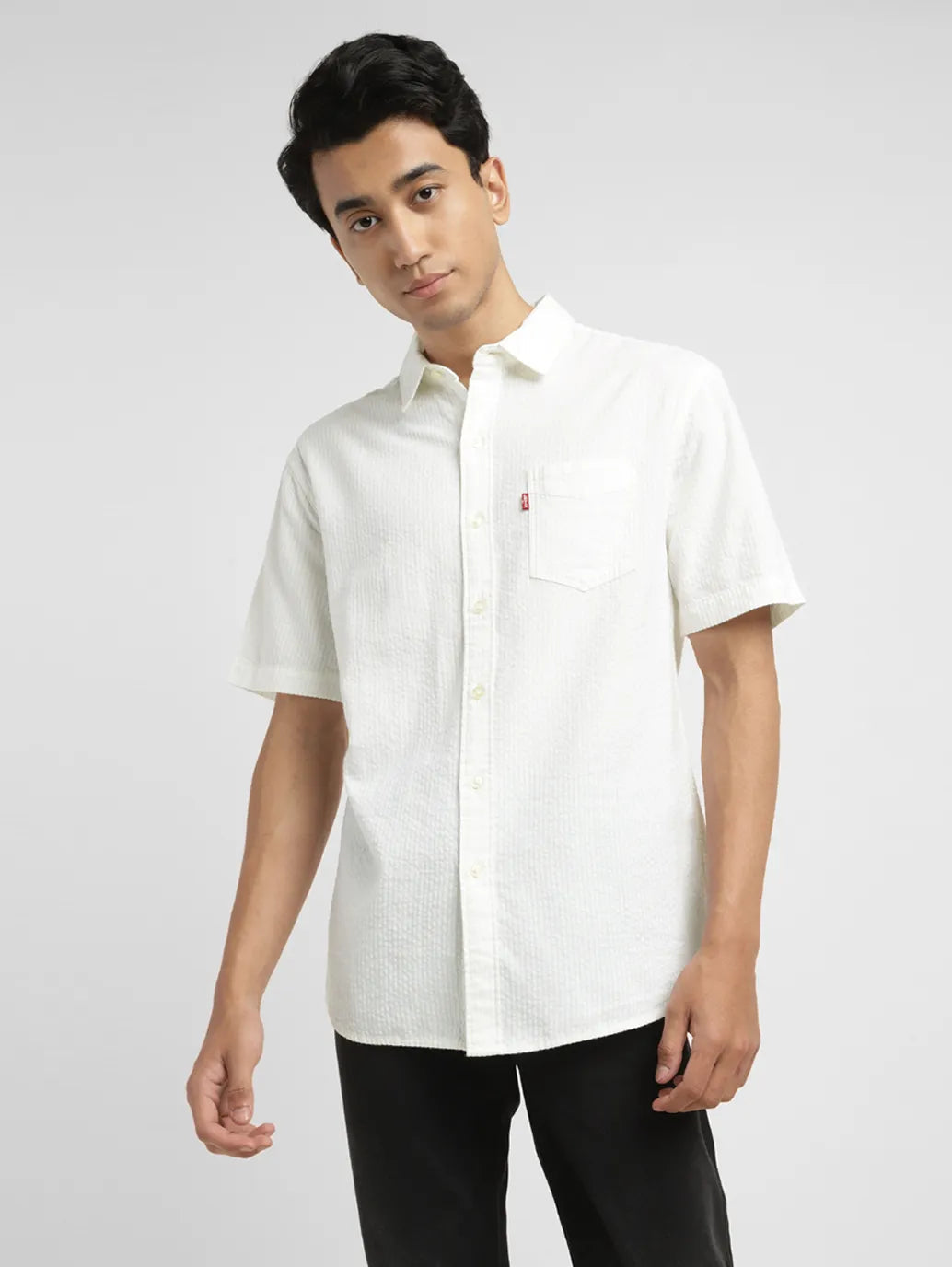 Men's Striped Slim Fit Shirt - 1 View