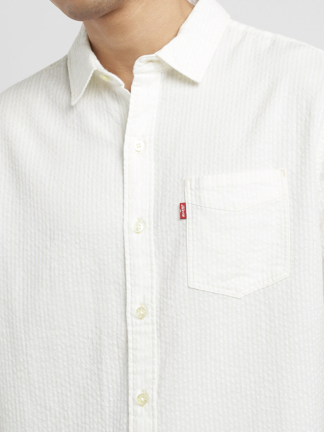 Men's Striped Slim Fit Shirt - 336a9dc2-6f6f-4efa-b581-1b30a49b1ec7 View
