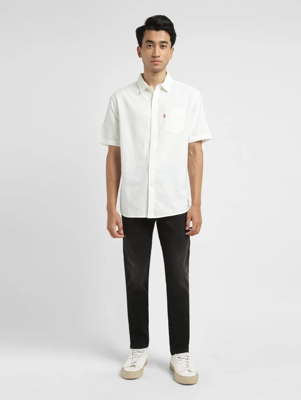Men's Striped Slim Fit Shirt - 42c4cb12-a6c9-4693-b8eb-045e33abafa2 View