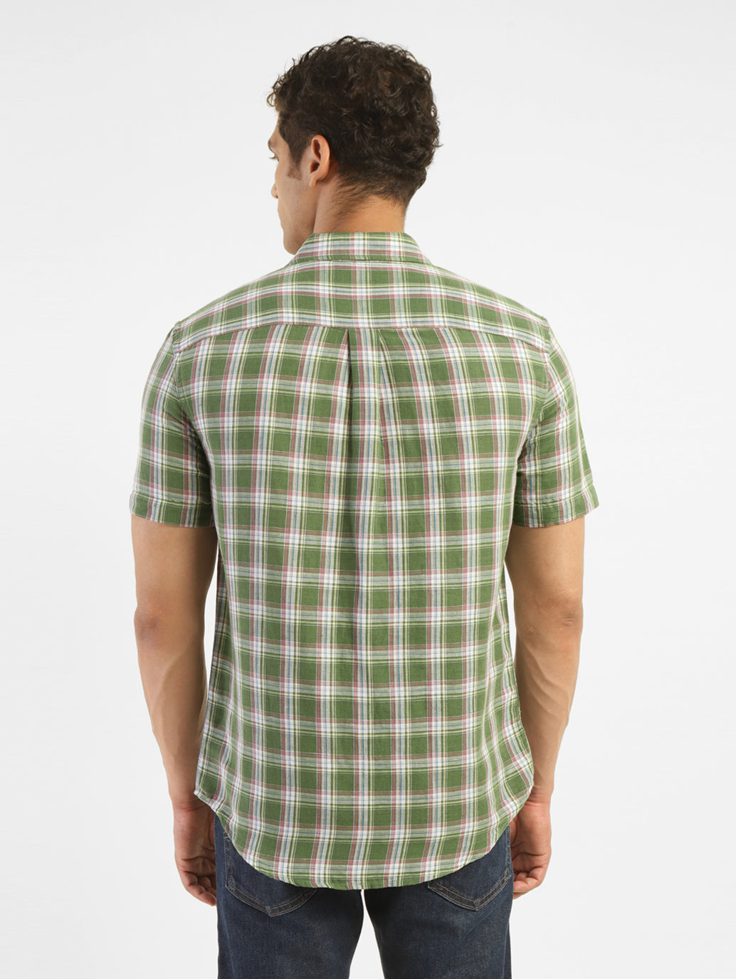 Men's Checkered Slim Fit Shirt