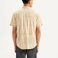 Men's Paisley Print Slim Fit Shirt - Back View