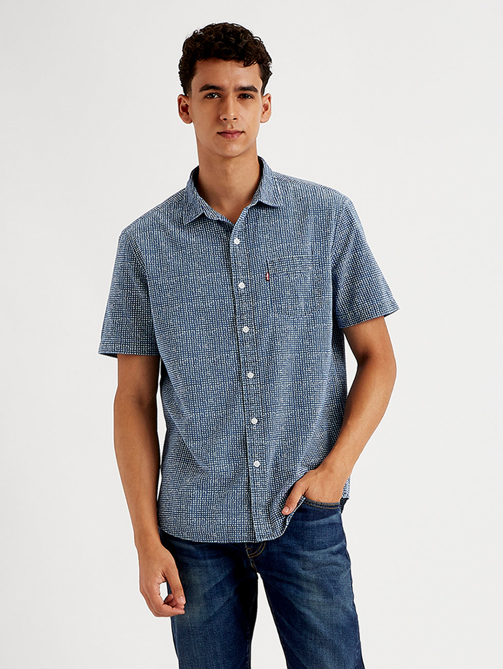 Men's Printed Regular Fit Shirt