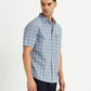 Men's Checkered Spread Collar Shirt - e01e9aa1-3b8b-4f23-860b-2247d647a063 View