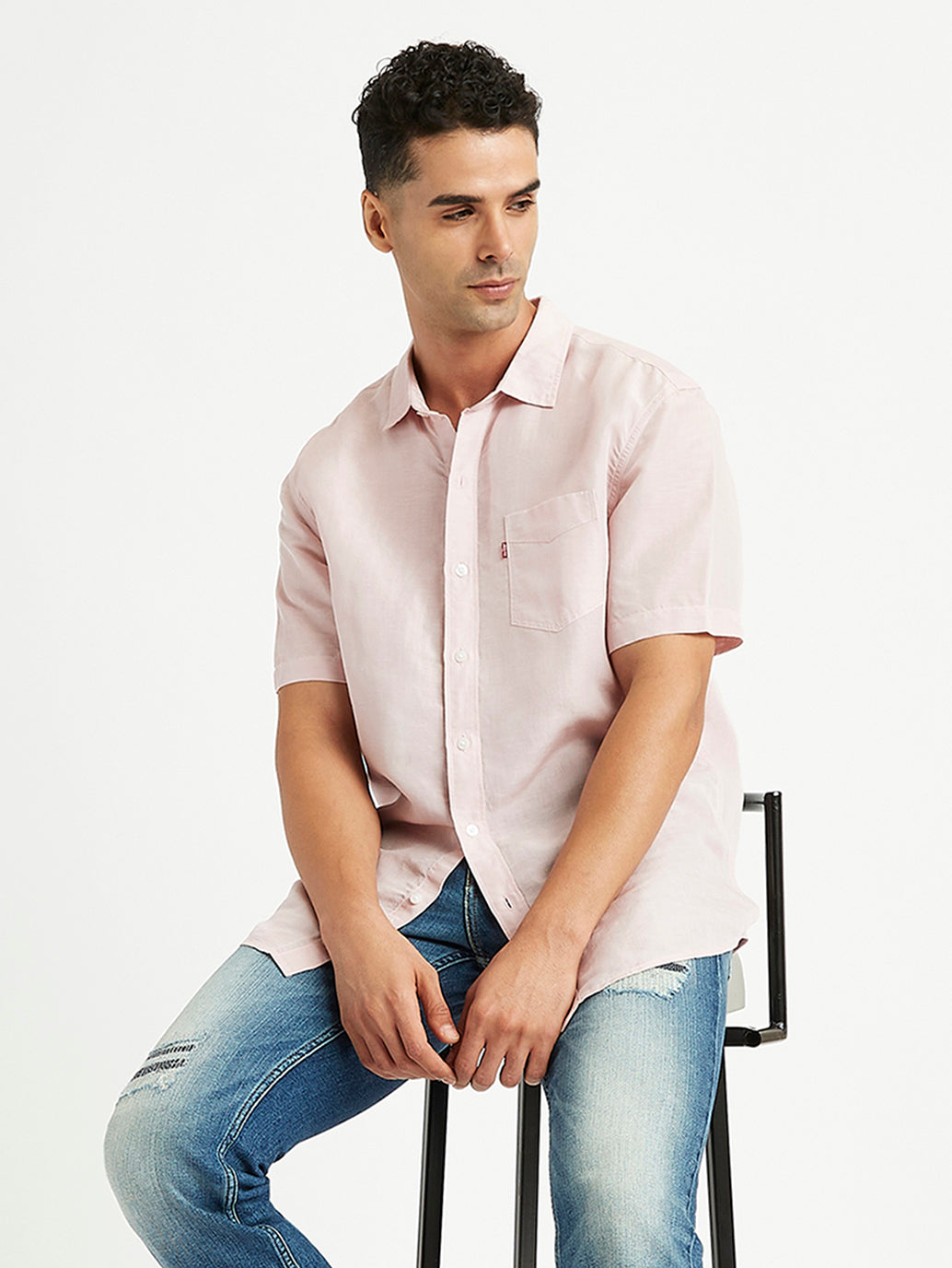 Men's Solid Regular Fit Shirt