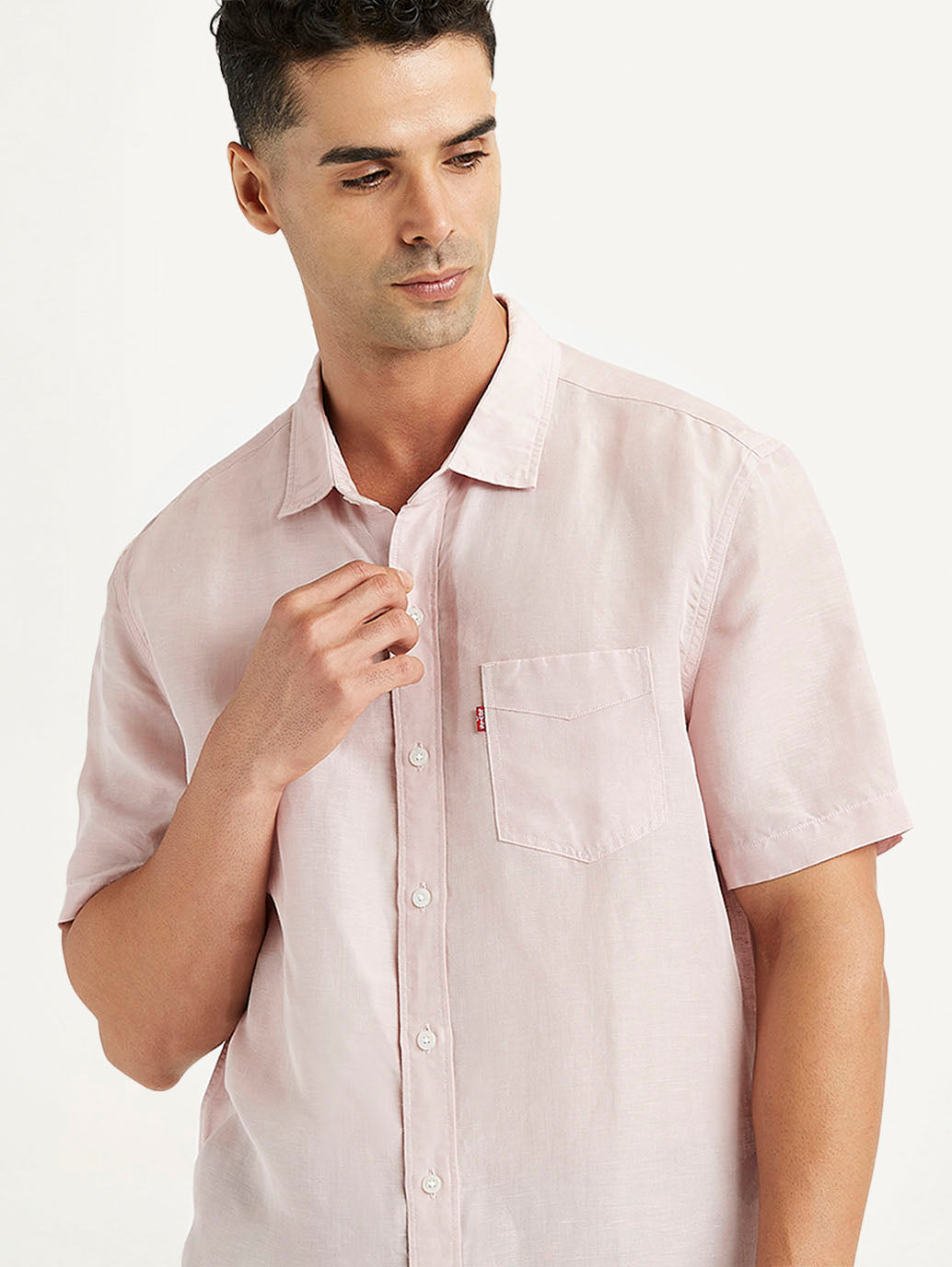 Men's Solid Regular Fit Shirt