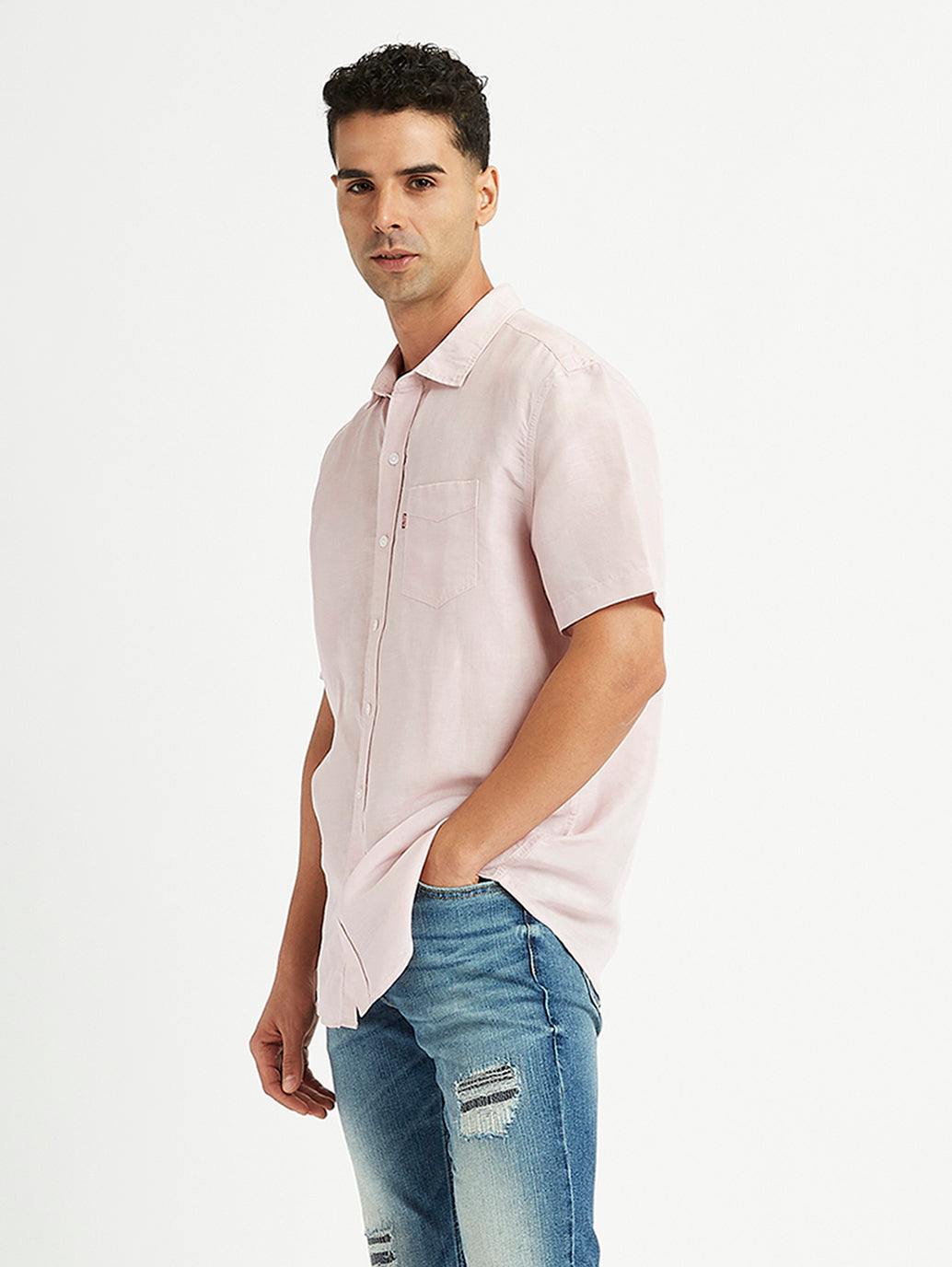 Men's Solid Regular Fit Shirt