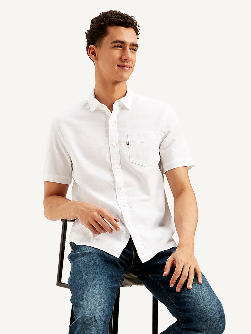 Men's Solid Slim Fit Shirt