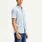 Men's Printed Slim Fit Shirt - Side View
