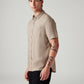 Men's Solid Slim Fit Shirt - Side View