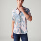 Men's Abstract Slim Fit Shirt - Styleshot View