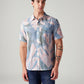Men's Abstract Slim Fit Shirt - Front View
