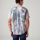 Men's Abstract Slim Fit Shirt - Back View