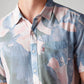 Men's Abstract Slim Fit Shirt - Detail View