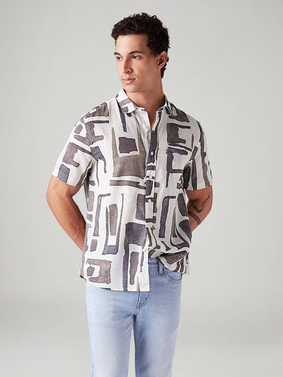 levi's Men's Abstract Slim Fit Shirt-picture-19