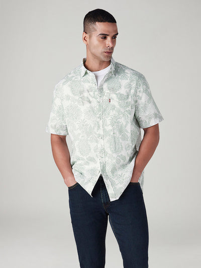 levi's Men's Printed Slim Fit Linen Shirt-picture-35